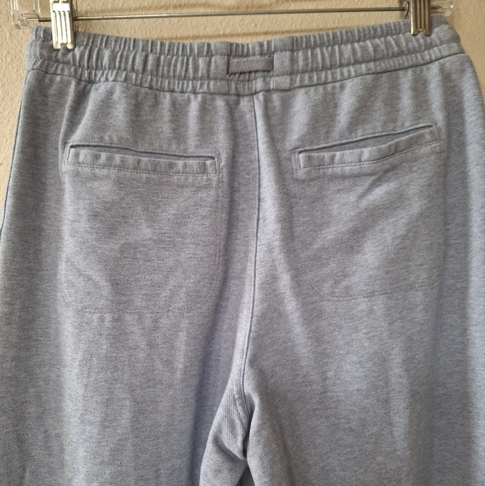 Athleta Womens Farallon Heathered Blue Wide Leg Crop Jogger Size 2 - Picture 7 of 9